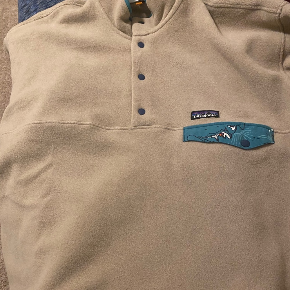 NWOT Patagonia Synchilla Snapfleece pull over XL
